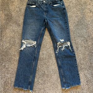 Good American Distressed Jeans
